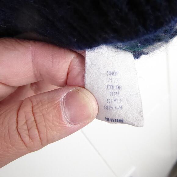 VTG American Eagle Outfitters Wool Blend Sweater SZ M Grandpa Winter MiUSA - Picture 4 of 7